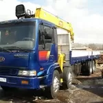 Продам грузовик КИА ГРАНТО 2002 г.в.,  с краном-манипулятором 25 тонн