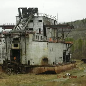 Драги на металлолом г.Бодайбо Иркутской области
